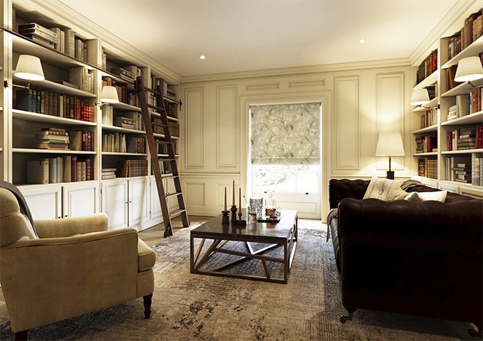 Laura Ashley Gosford, Sage - Roman Blind - Image 6
